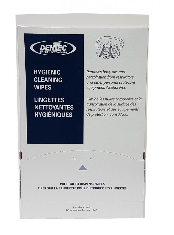 Respirator Wipe, contains 70% iosopropyl alcohol, case of 10 boxes, 100 per box