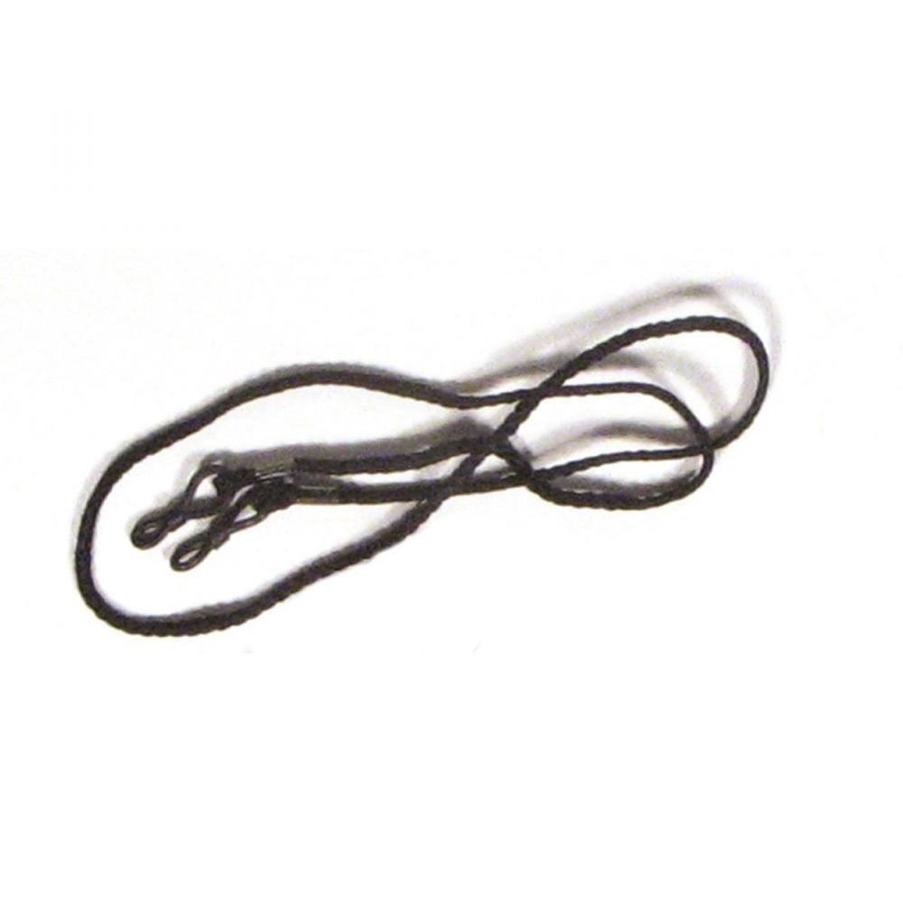 Nylon cord - black - 1 per pkg.