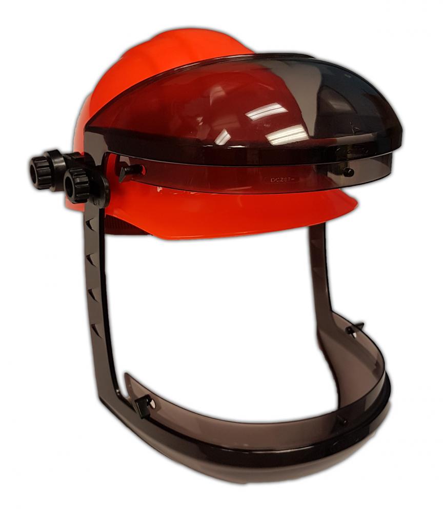 FaceTec with cap attachment less suspension, for slotted hard hats, CSA