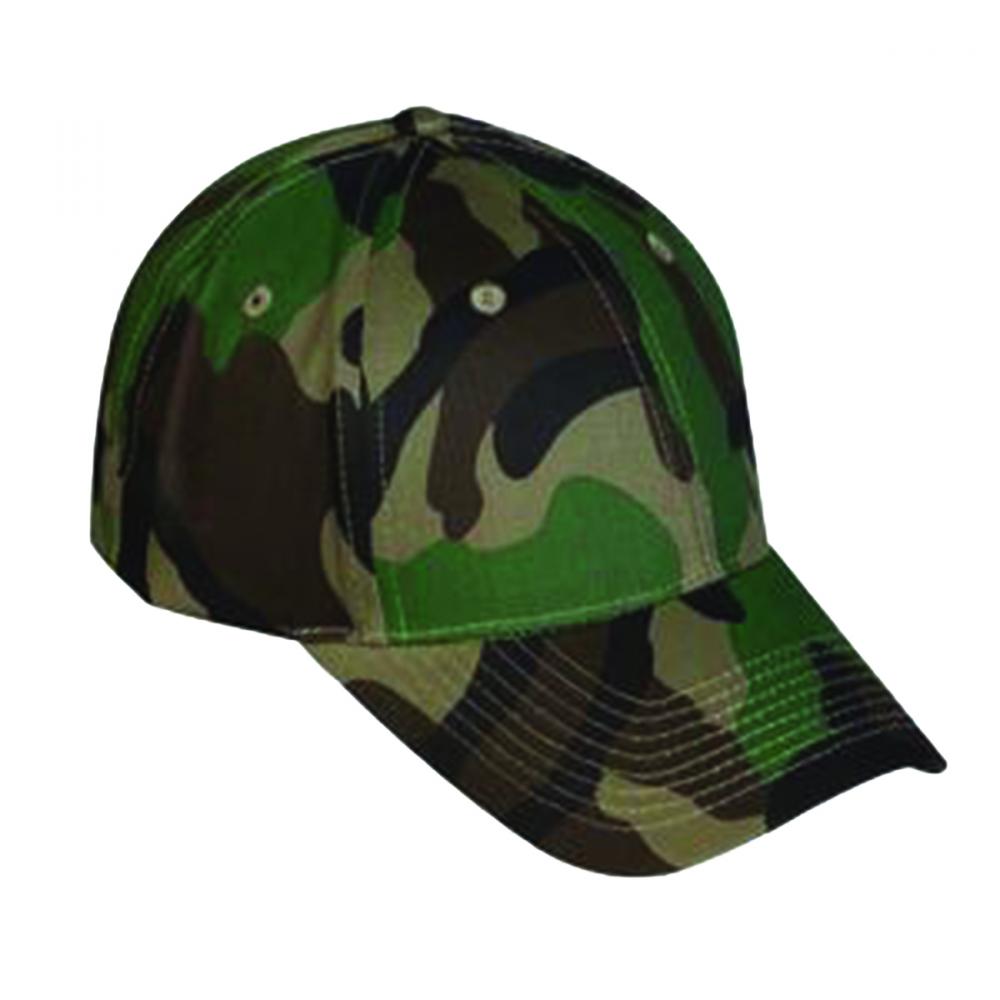 Baseball cap camouflage . (Priced per each sold by the dozen only)