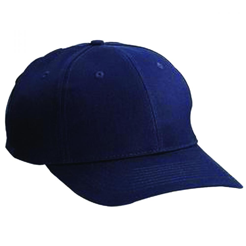 Baseball cap dark blue. (Priced per each sold by the dozen only)