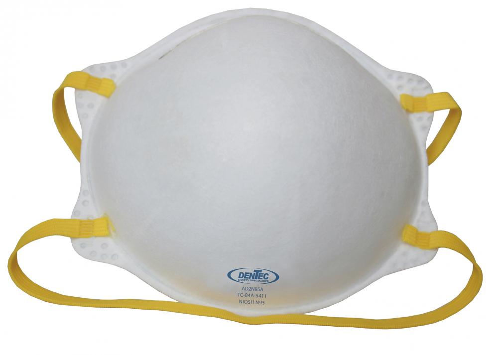 Comfort-Ease N95 Disposable Respirator Without Exhalation Valve, 20/Box