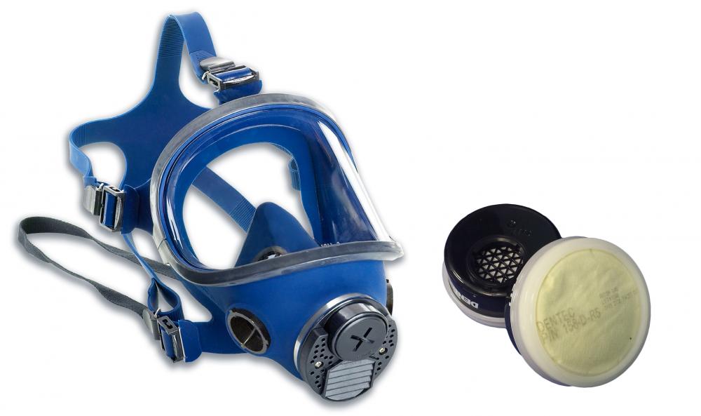 Comfort- Air Full Facepiece Mask special composit Silicon Rubber with Inner Mask - with OV/R95