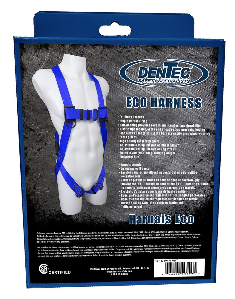 ECO HARNESS / MB /1D / UNIVERSAL SIZE IN RETAIL BOX