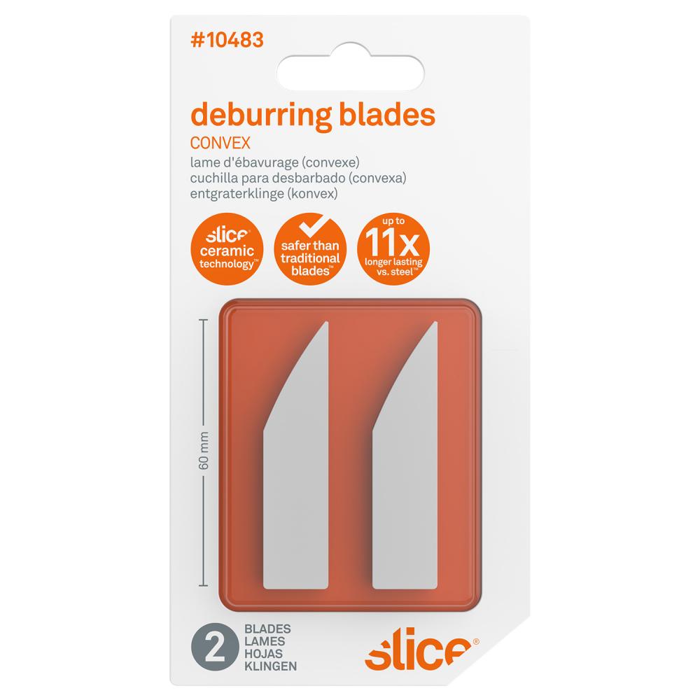 Deburring Blades, Convex - 2/pack