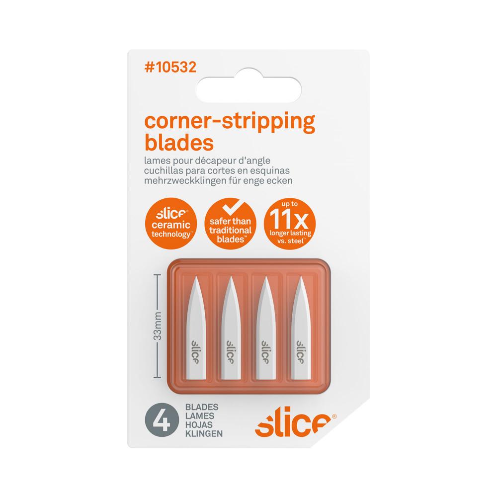 Corner Stripping Tip Ceramic Blade
