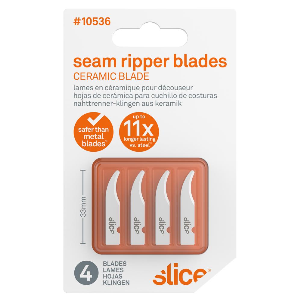 Slice Seam Ripper Rounded Tip Ceramic Blade  (4 blades/pack)