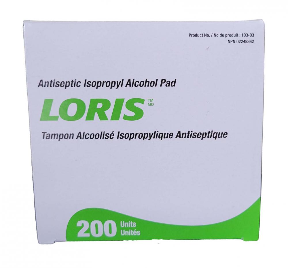 ALCOHOL PREP PAD (200/BX - Price by Each, Min. order 200)