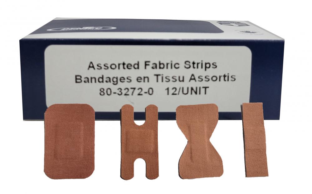 ASSORTED FABRIC STRIPS