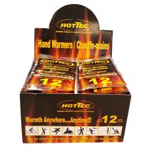 Dentec 1070500-HT - HOTTEC 12 hour Warmers. Display Box. - 1 pair per pack. Fits into winter liners, gloves, Pockets