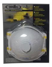 Dentec 15DAD2N95VAC50AM - Comfort-Ease N95 Disposable Respirator with Exhale Valve 2/Blister Pack