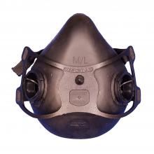 Dentec 15R400NXML00 - Comfort-Air 400Nx Black Half Mask W/O Exhalation valve, Elastomeric Rubber Medium/Large