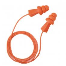 Dentec 769010 - Tri-Grip TPE Earplug Corded in ZipLoc bag.