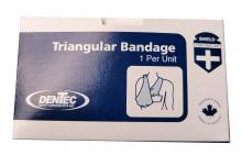 Dentec 80-3241-0 - TRIANGULAR BANDAGE W/PINS - 40" (102cm) in unit box