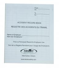 Dentec 80-4803-0 - ACCIDENT RECORD BOOK - SMALL