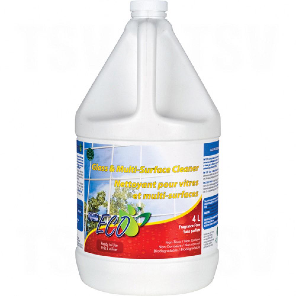 GLASS & MULTI SURFACE CLEANER ECO-LOGO 4 LITRE