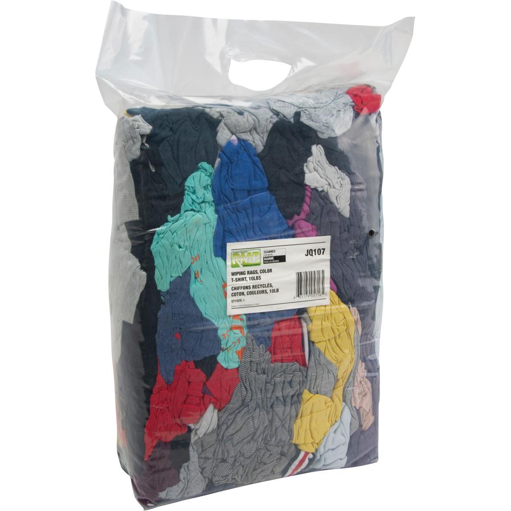 WIPING RAGS,COLOR T-SHIRT,10LBS