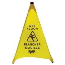 RMP JI455 - "Wet Floor" Pop-Up Safety Cone