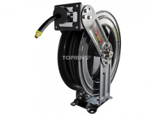 Topring 79.535 - XL Hose Reel With 3/8 I.D. 65 ft. Rubber Hose