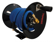 Topring 79.822 - Manual Hose Reel With 1/4 I.D. 100 ft. Polymer Hose