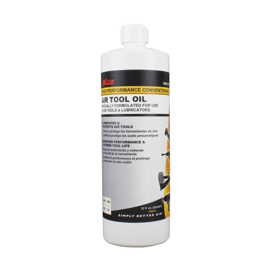 Milton® 1001-32 High Performance Conventional Air Tool Oil & Tool Lubricant ISO-32 - 32 oz