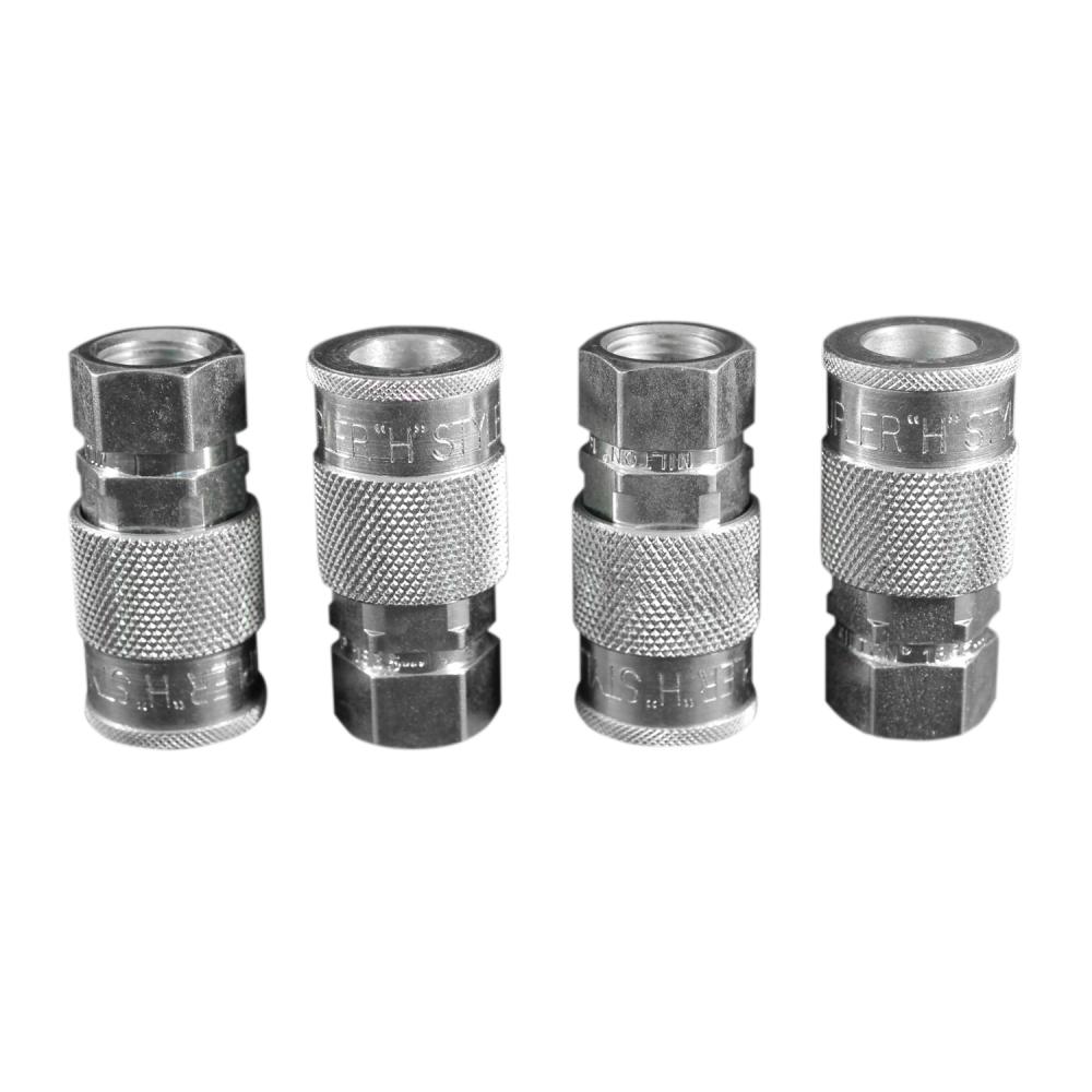 3/8&#34; FNPT H-Style Coupler (4/card)