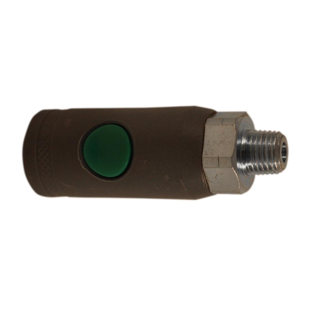 1/4M SAFETY COUPLR T