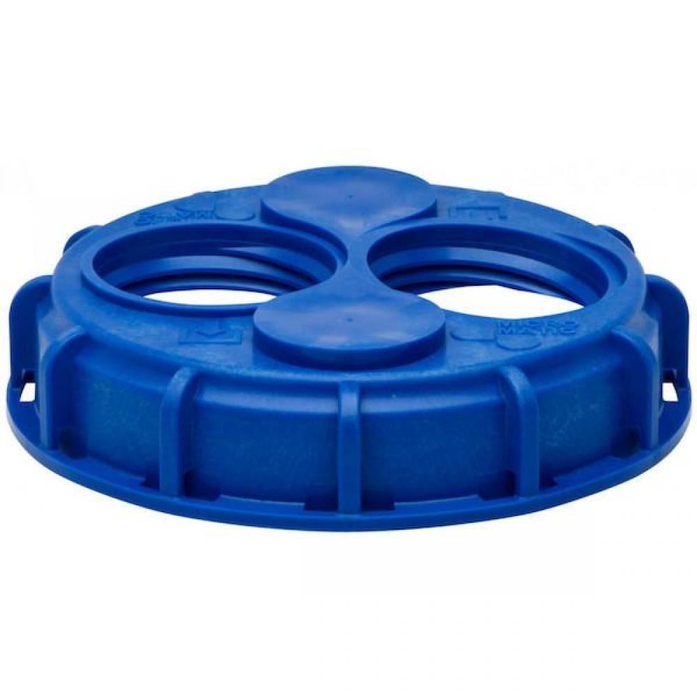 6&#34; Dl Bung IBC Center Cap Blue