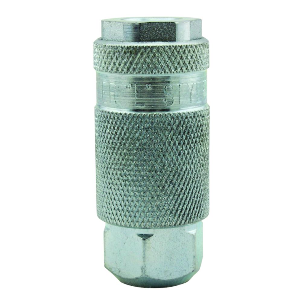 Milton Air Coupler Steel L-Style Pneumatic Tool Fitting 1/4&#34; NPT Female, S-790