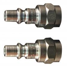 Milton S-778W - Milton Air Plug Steel A-Style Air Tool Fitting 1/4-in NPT Male, Air Hose Quick Connect Fitting 300 P