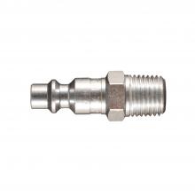 Milton S-727-5W - Milton Industrial Air Plug,  Steel M-STYLE® 1/4-in MNPT Air Tool Fitting, Air Hose Quick Connect Fit