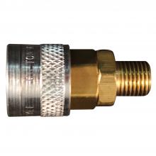 Milton S-756W - 1/4" MNPT M-Style® Push Type Coupler