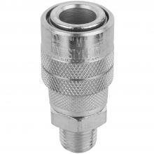 Milton S-716ST - 1/4" Steel M Coupler