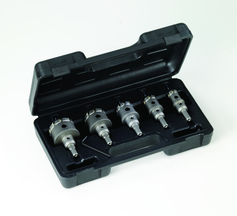 CT7 Carbide Tipped Hole Cutter 5 Piece General Maintenance Set (1&#34; Depth of Cut)