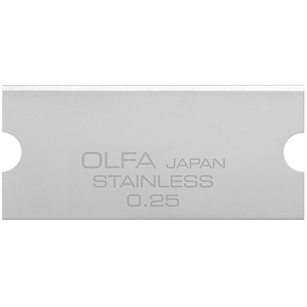 GSB-2S/6B Stainless-Steel Glass Scraper Blade, 6/Case
