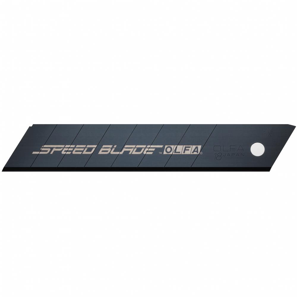 LFB-10B 18mm Ultra-Sharp Black Speed Snap Blade, 10/Pk