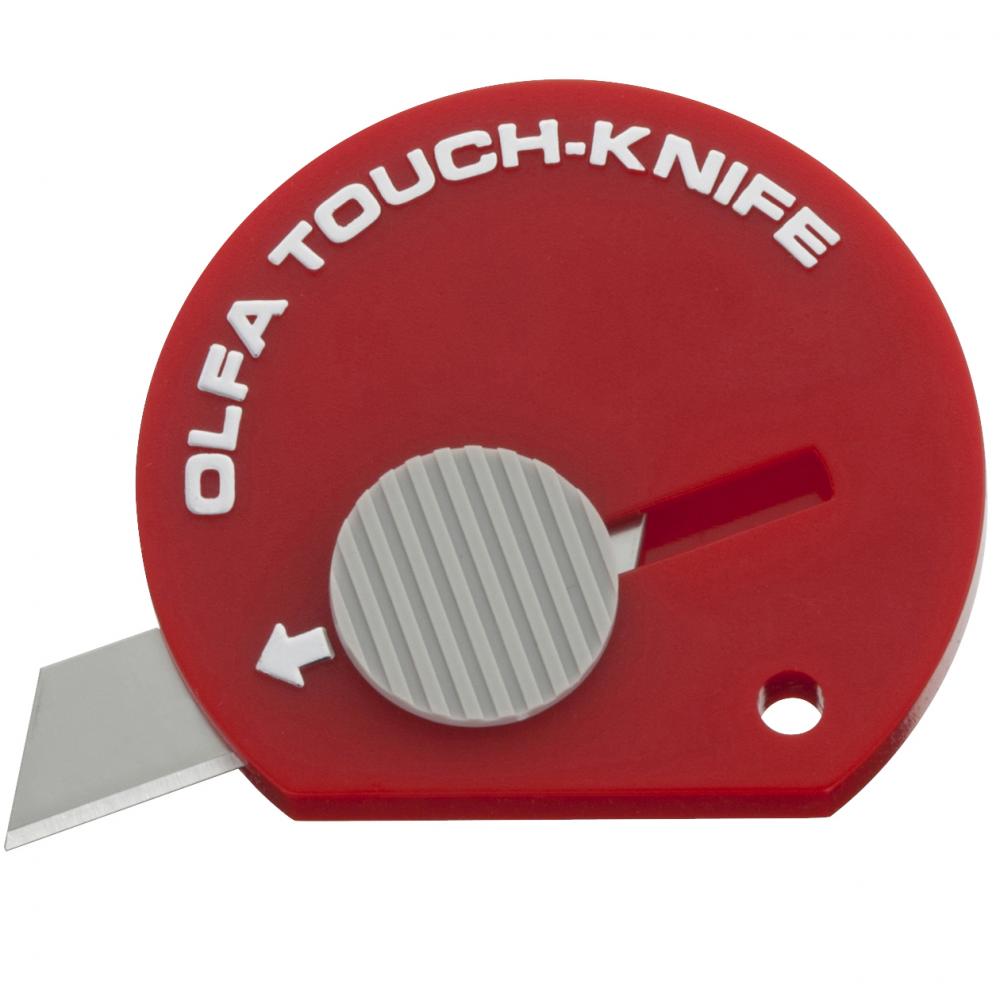 TK-4R Multi-Purpose Touch Knife w/Retract Blade, Red