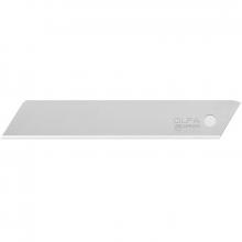 OLFA 9009 - L-SOL-10B 18mm Silver Heavy-Duty Solid Blade, 10pk