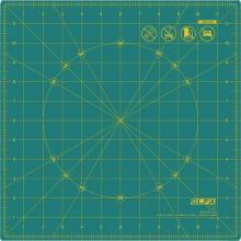 OLFA 1066792 - Rotating Self-Healing Rotary Cutting Mat, 12" Square