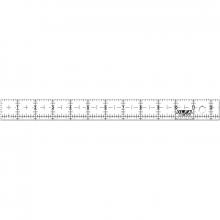 OLFA 1071831 - QR-1x12 Frosted Advantage™ Acrylic Ruler, 12"