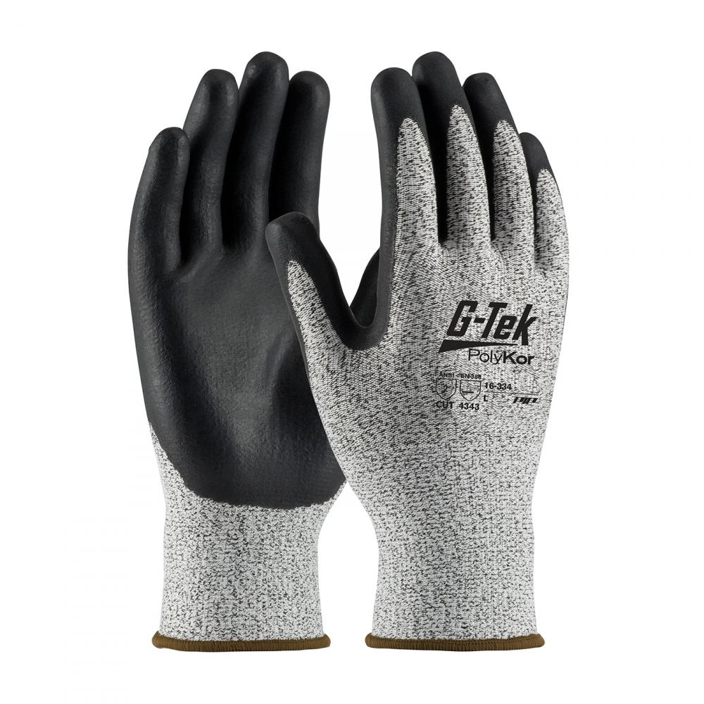 G-TEK POLYKOR, S&P 13G BLEND SHELL, BLACK NITRILE FOAM COATING, A2