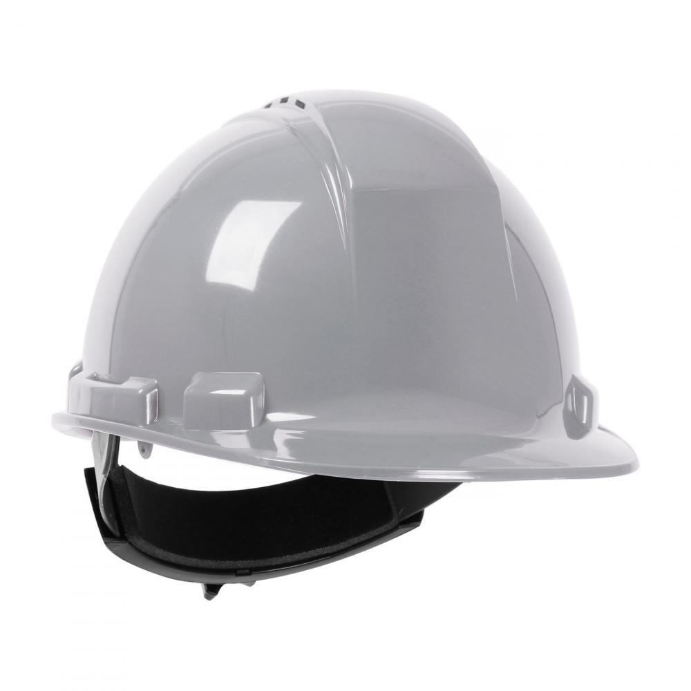 WHISTLER, VENTED, HARD HAT, CAP STYLE, 4 PTS SUSP, RATCHET, CSA TYPE 1  CLASS C, GREY