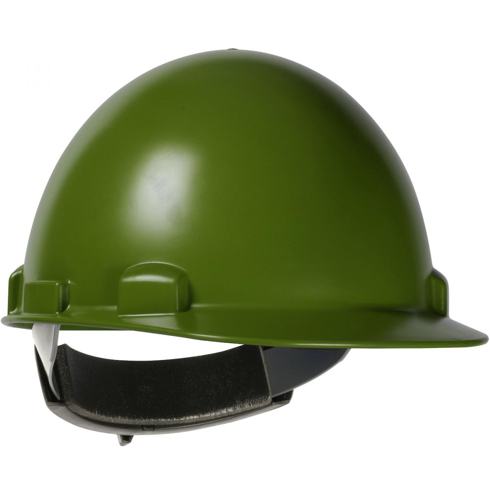 STROMBOLI, NON VENTED HARD HAT, CAP STYLE, RATCHET SUSPENSION, FOREST GREEN, CSA TYPE 2 CLASS E