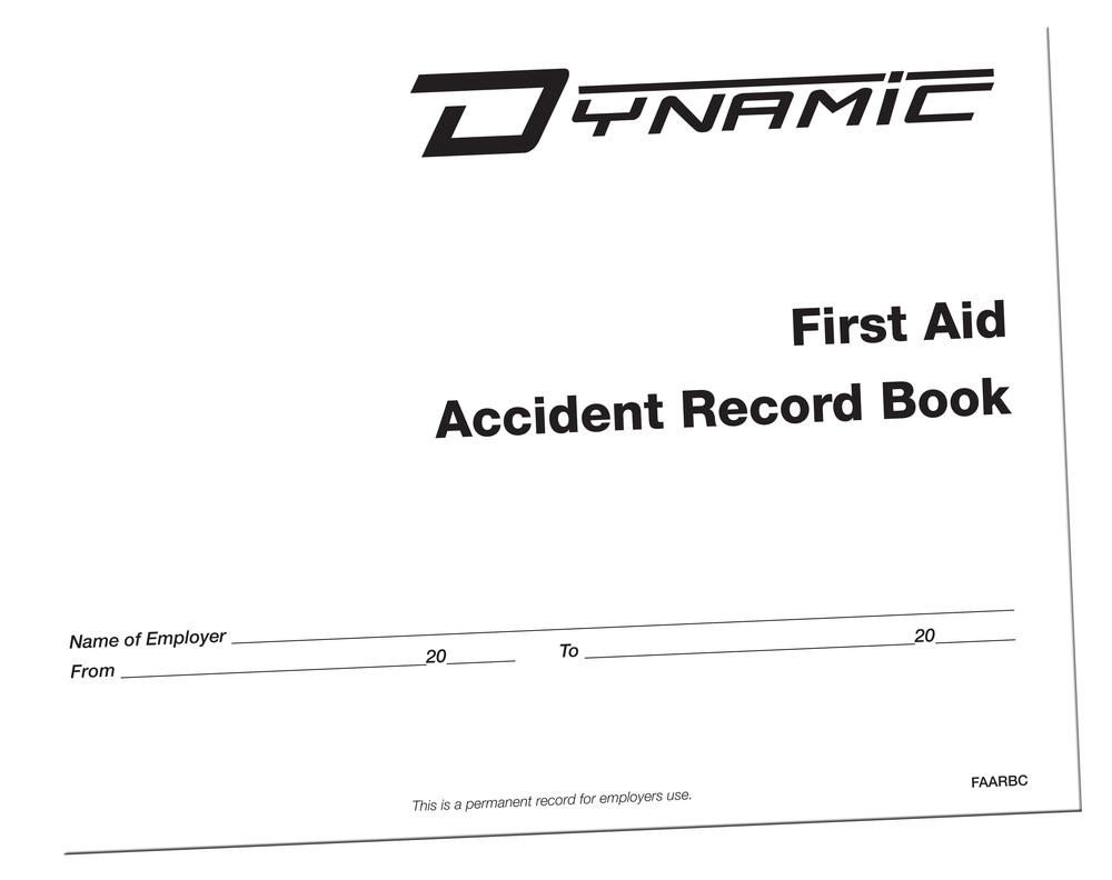 ACCIDENT RECORD BOOK, BC, 24 PAGES