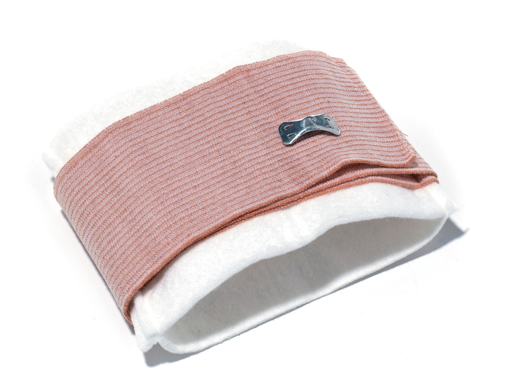 ELASTICIZED COMPRESS BANDAGE WITH TIES, STERILE, 4.5&#34;X6.5&#34;