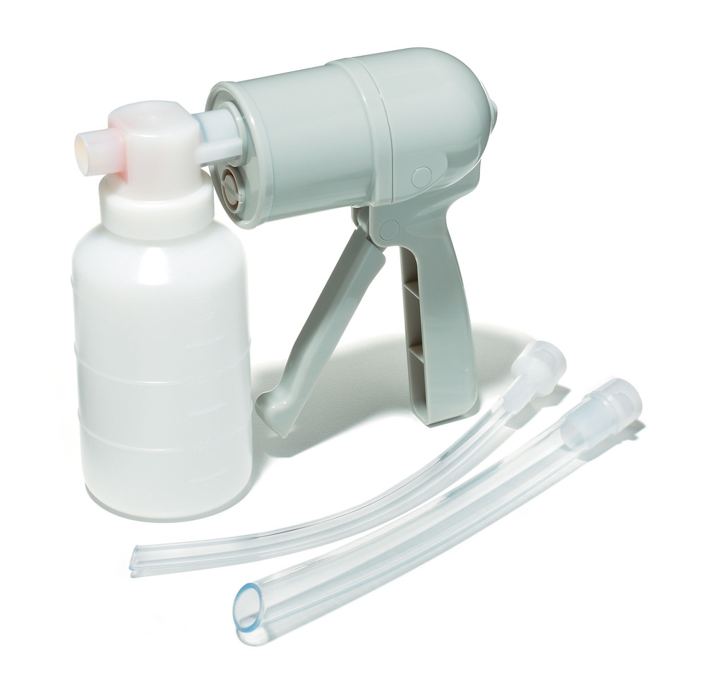 MANUAL SUCTION PUMP WITH ADULT AND CHILD CATHETER