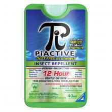 PIP Canada FAMS0027 - PIACTIVE, BUG REPELLENT, DEET FREE, POCKET SIZE, 40ML