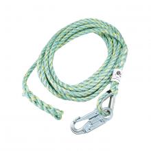 PIP Canada FP58EPS/50A - PIP DYNAMIC, POLYSTEEL ROPE, VERTICAL LIFELINE, GREEN, 50 FT, CERTIFIED CSA  Z259.2.5-17