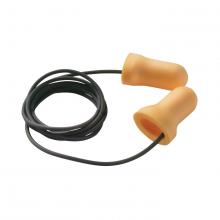 PIP Canada NP102C - Disposable Earplugs with Cord â€œDYNA-FITâ€ made of ultra soft P.U.  â€“ Orange color
