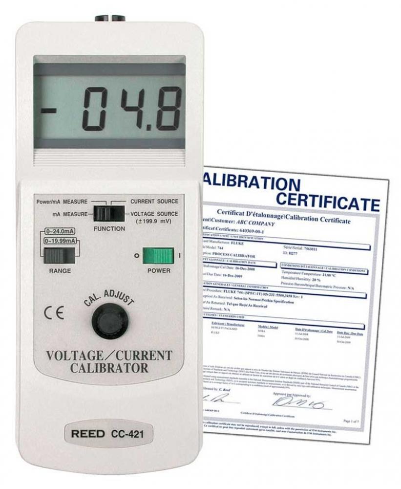 REED CC-421 Voltage/Current Calibrator